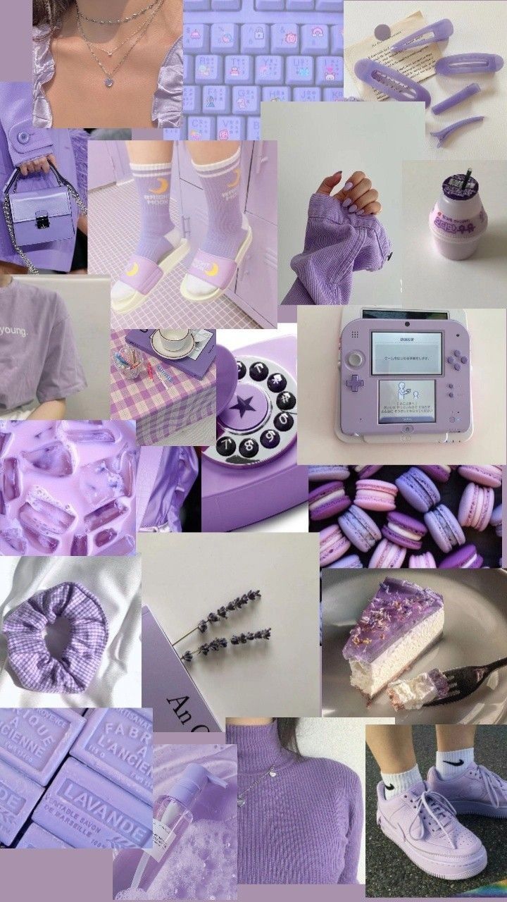 cute baby purple preppy background 0051