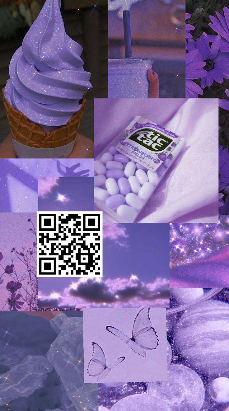 cute baby purple preppy background 0080