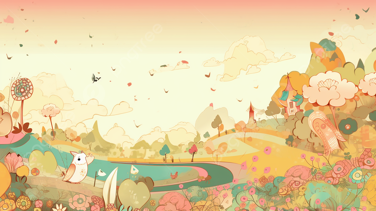 cute background drawing 0035