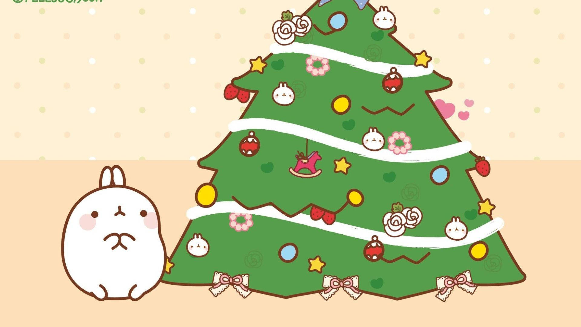 cute backgrounds kawaii christmass 0013