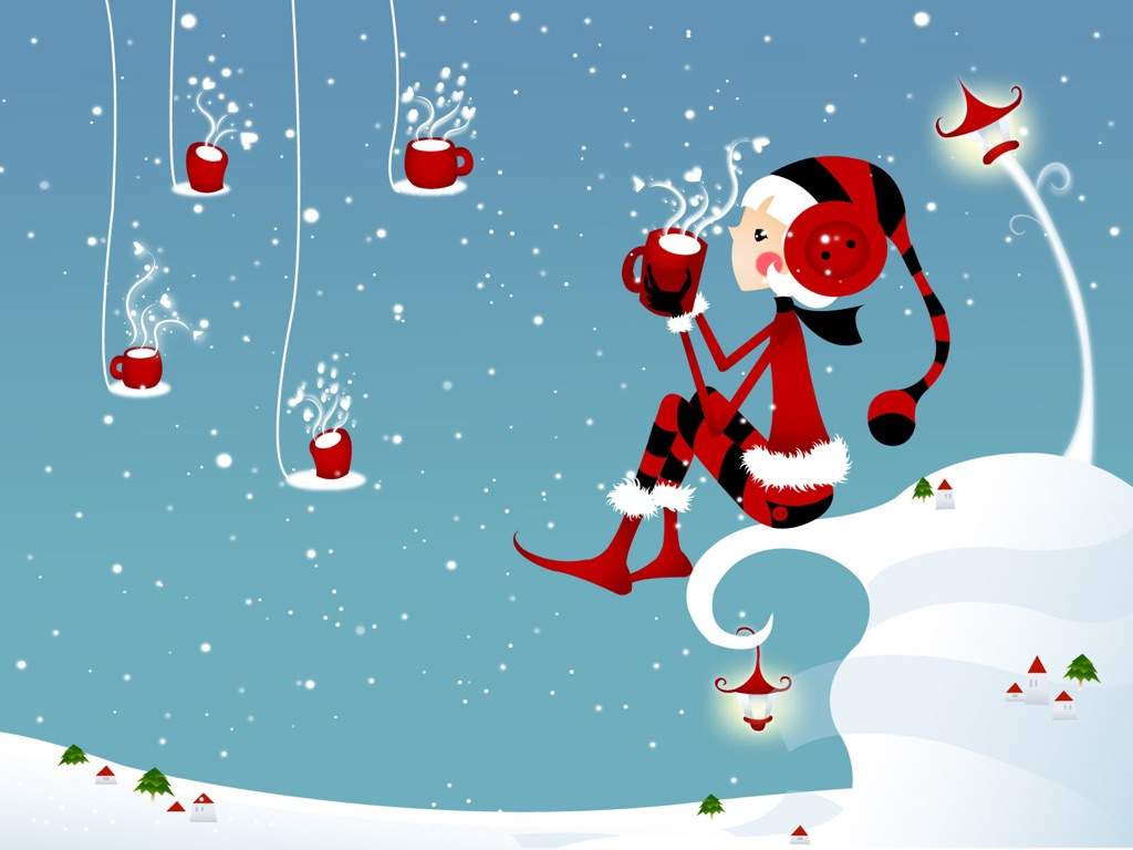 cute backgrounds kawaii christmass 0052