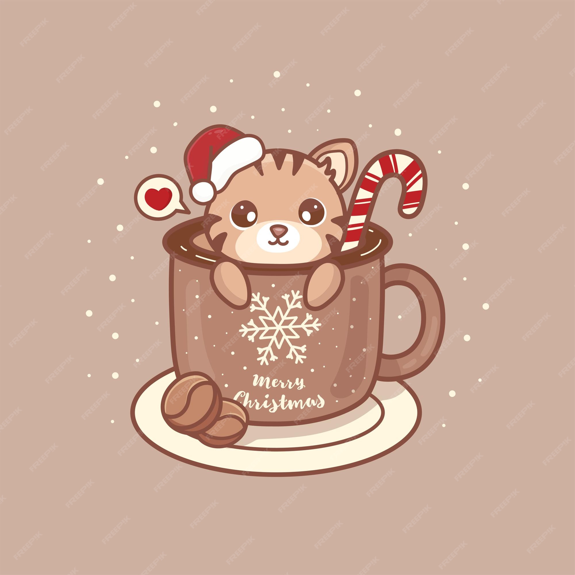 cute backgrounds kawaii christmass 0053