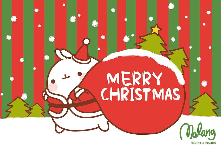 cute backgrounds kawaii christmass 0091