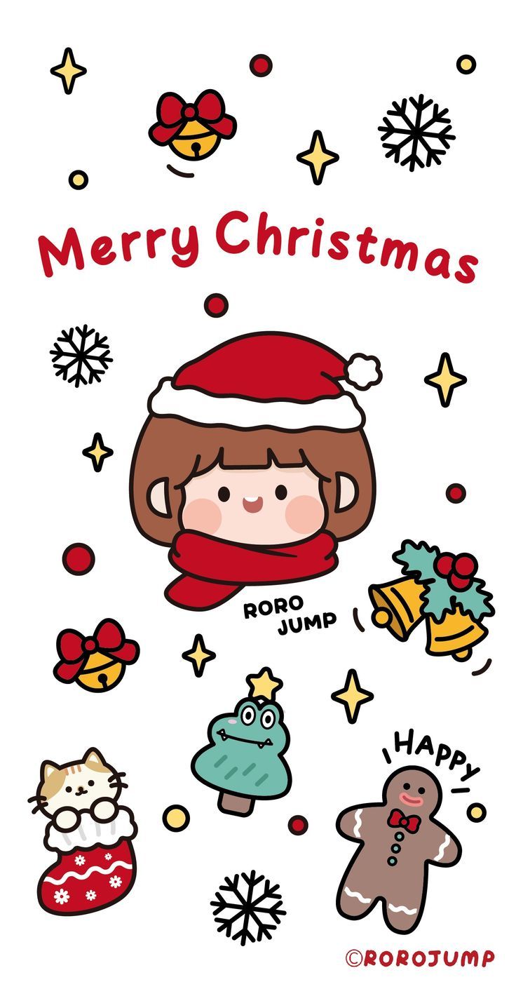 cute backgrounds kawaii christmass 0098