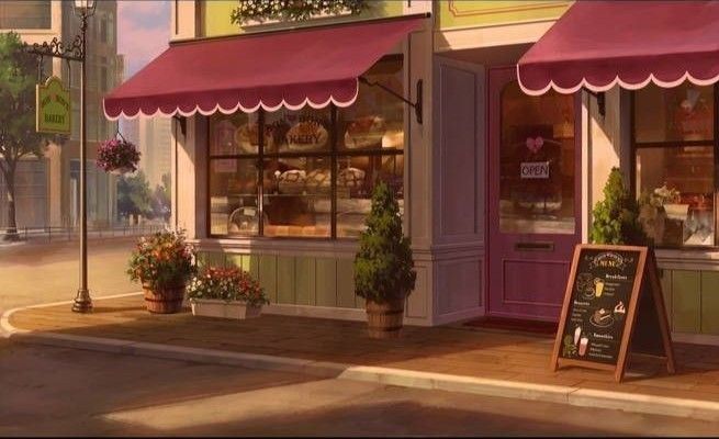 cute bakery background 0019