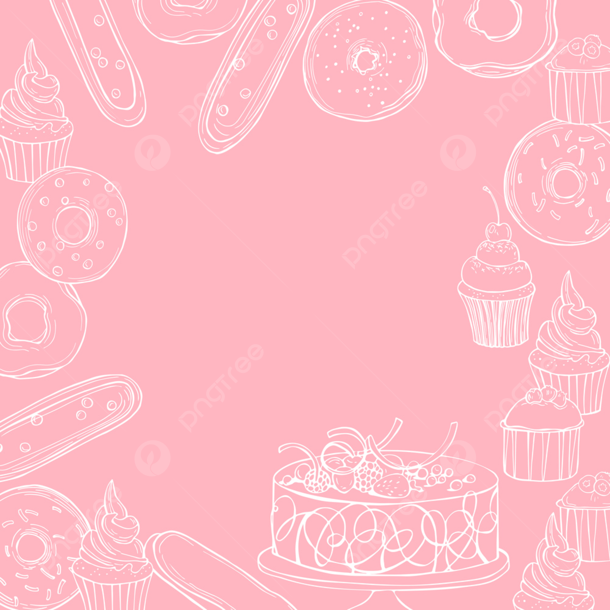 cute bakery background 0021