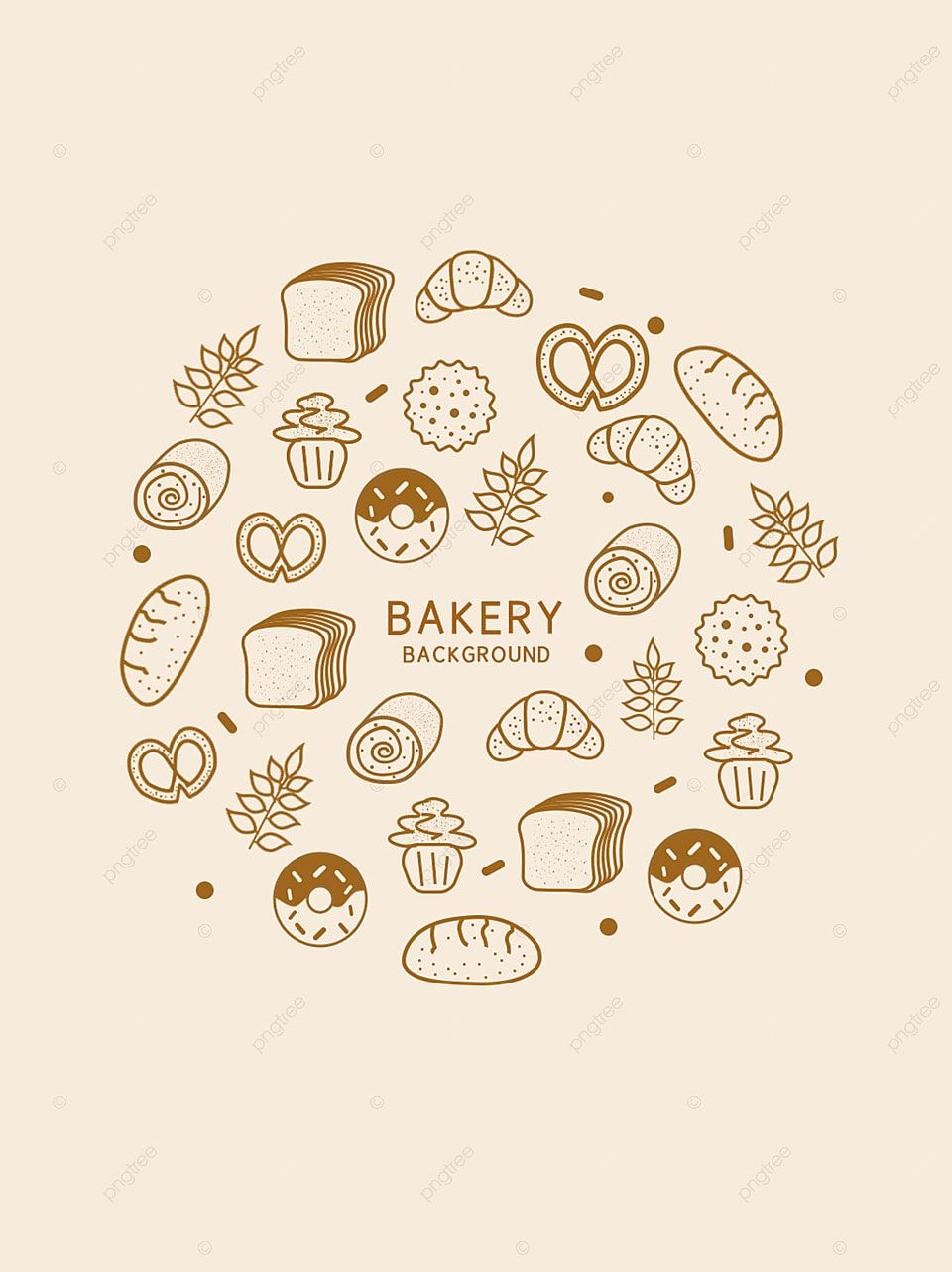 cute bakery background 0037