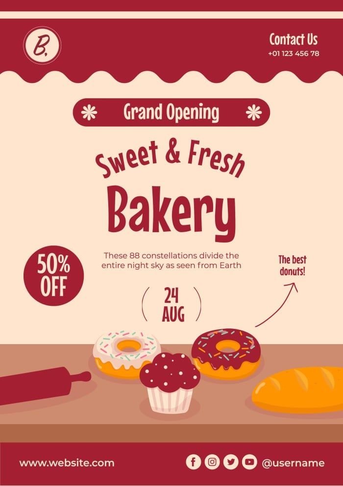 cute bakery background 0055