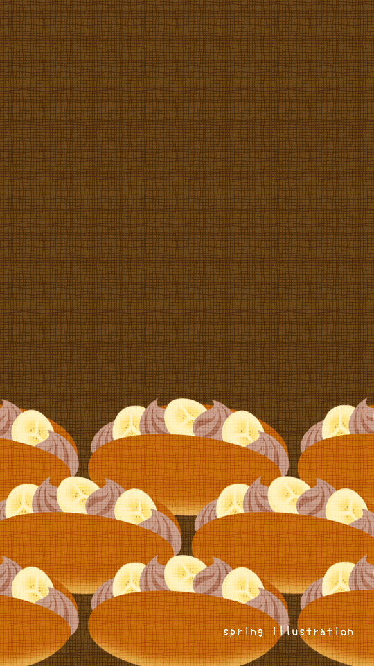 cute banana background 0012