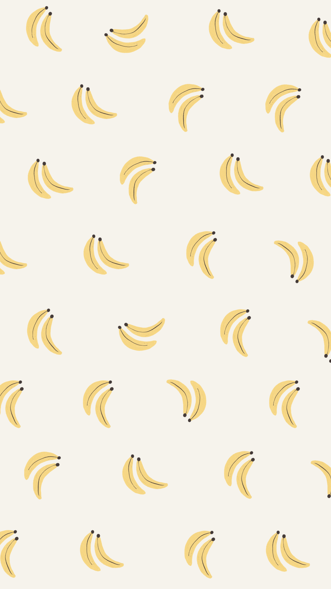 cute banana background 0022