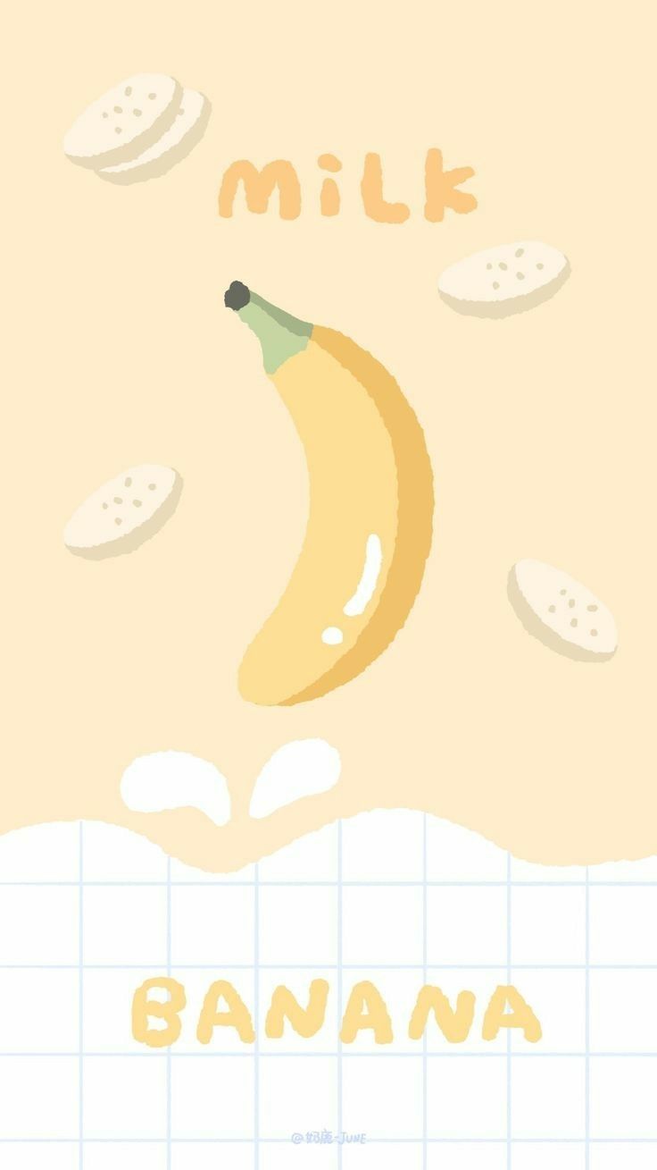 cute banana background 0030