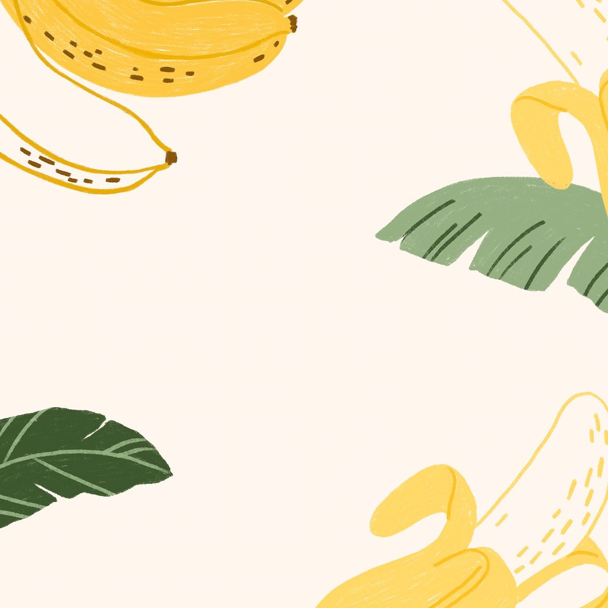 cute banana background 0032