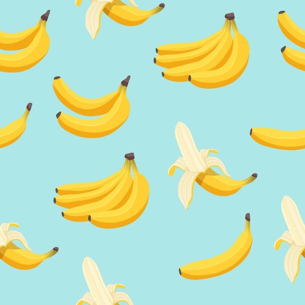 cute banana background 0052