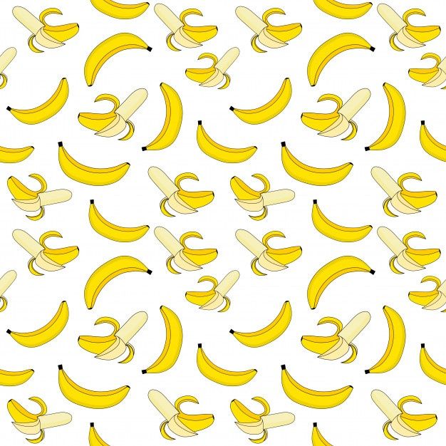 cute banana background 0068