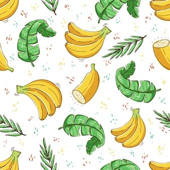 cute banana background 0082