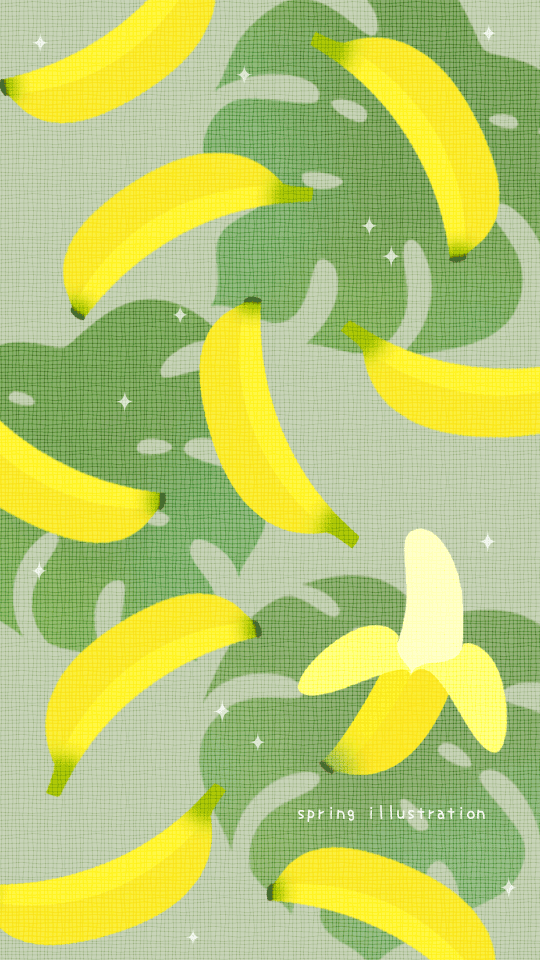 cute banana wallpaper ideas