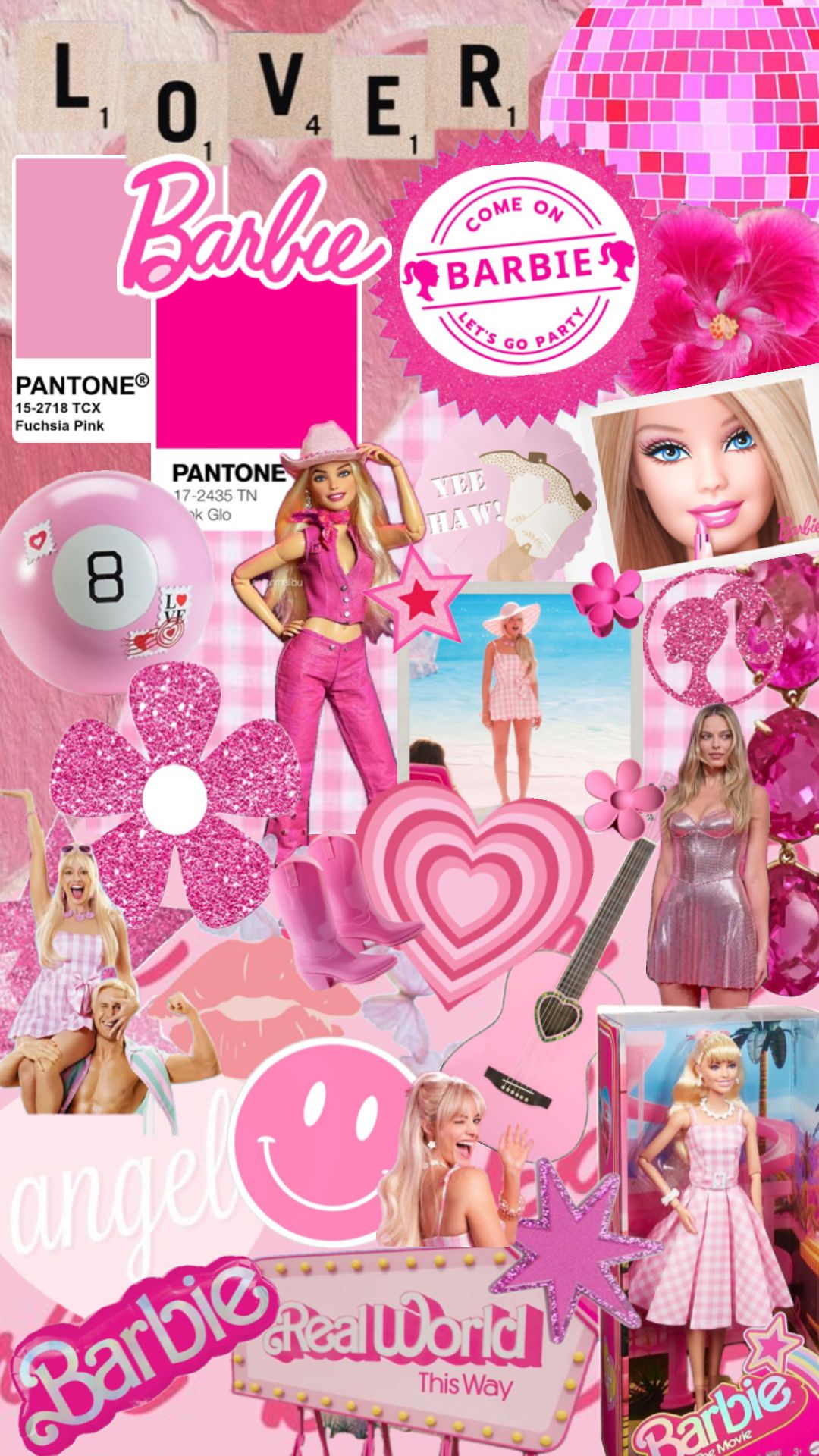 cute Barbie backgrounds collection