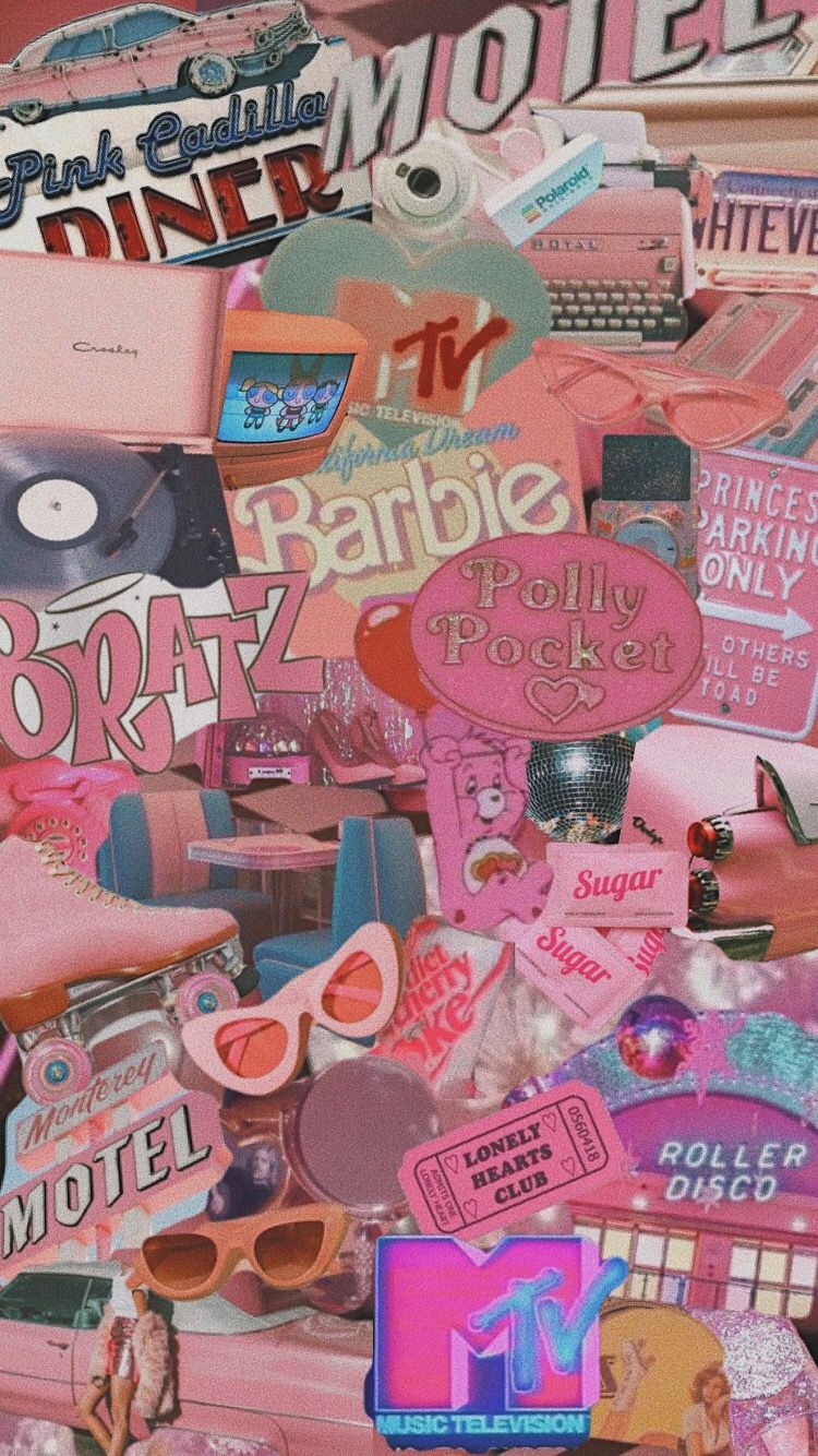 cute Barbie backgrounds for social media