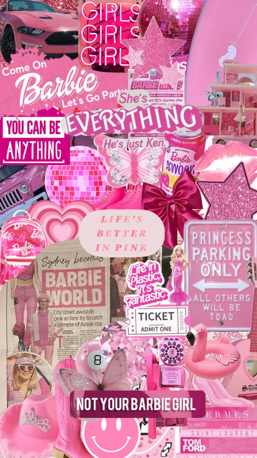 cute Barbie backgrounds 0017