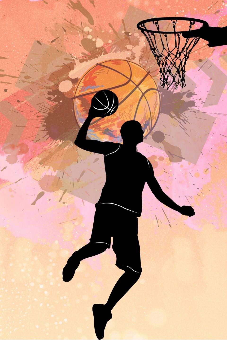 cute basketball backgrounds 0070