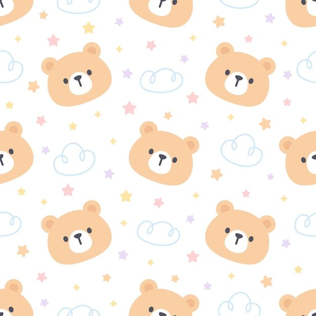 cute bear backgrounds 0025