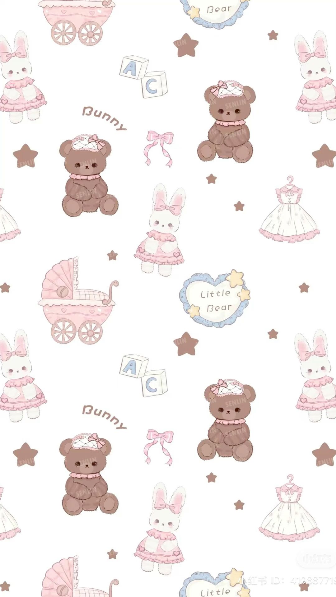 cute bear backgrounds 0027