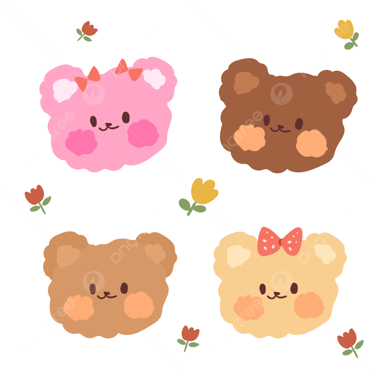 cute bear backgrounds 0037