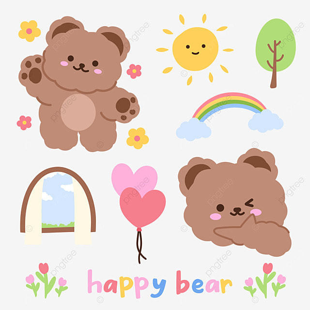 cute bear backgrounds 0071