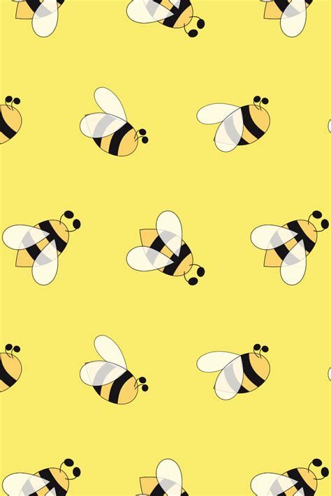 cute bee backgrounds 0020