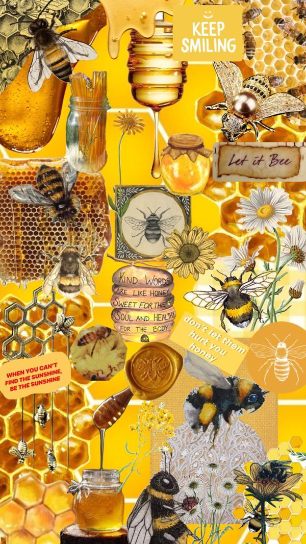 cute bee backgrounds 0028