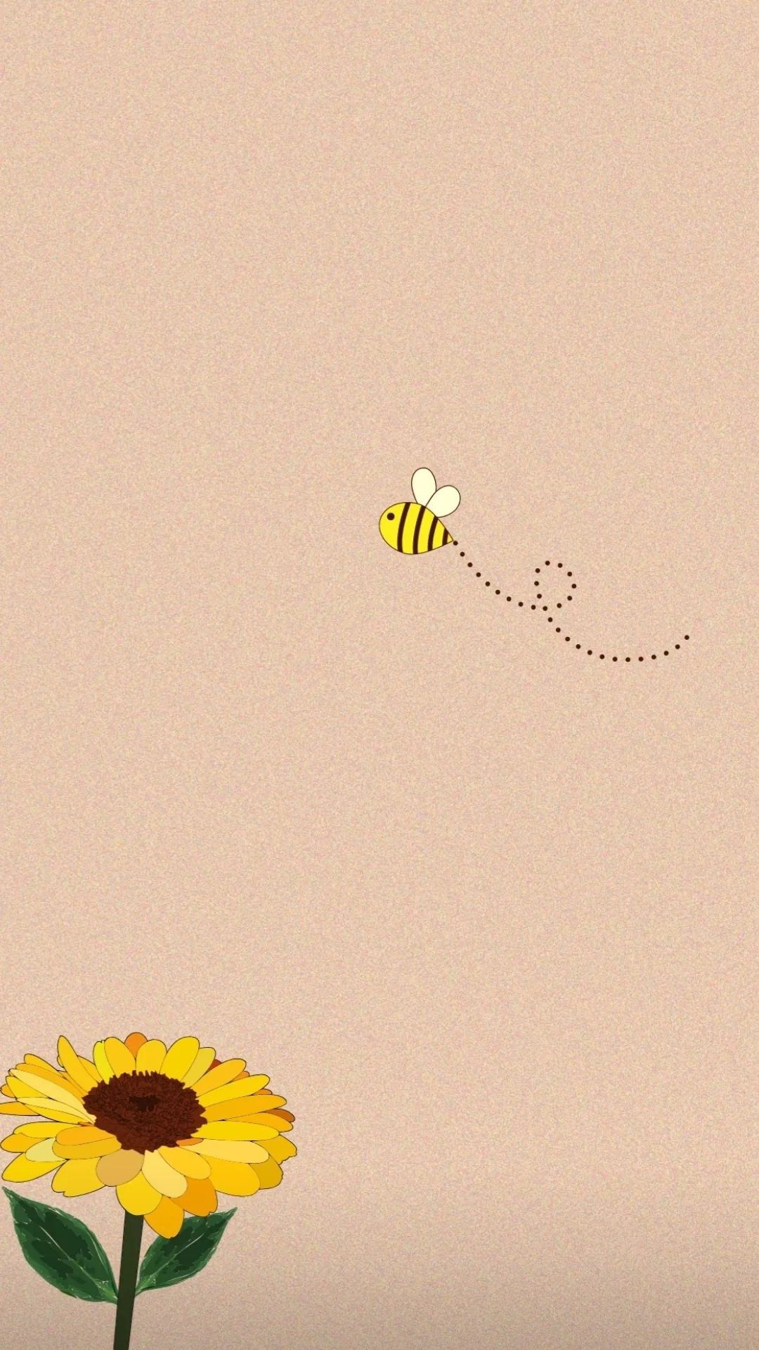 cute bee backgrounds 0032