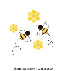 cute bee backgrounds 0040