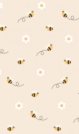 cute bee backgrounds 0050