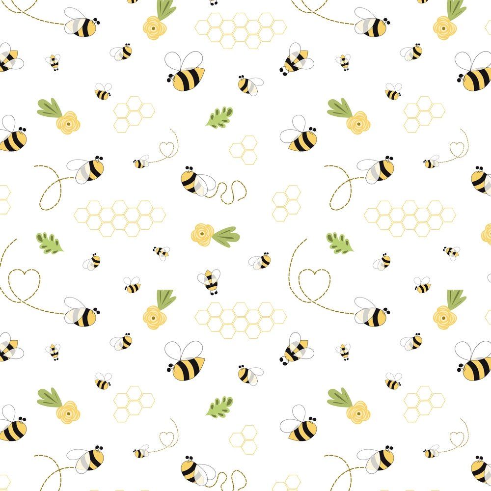 cute bee backgrounds 0073