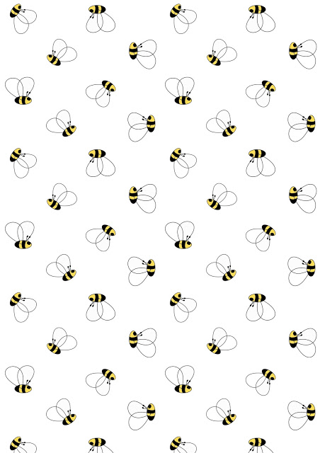 cute bee backgrounds 0077