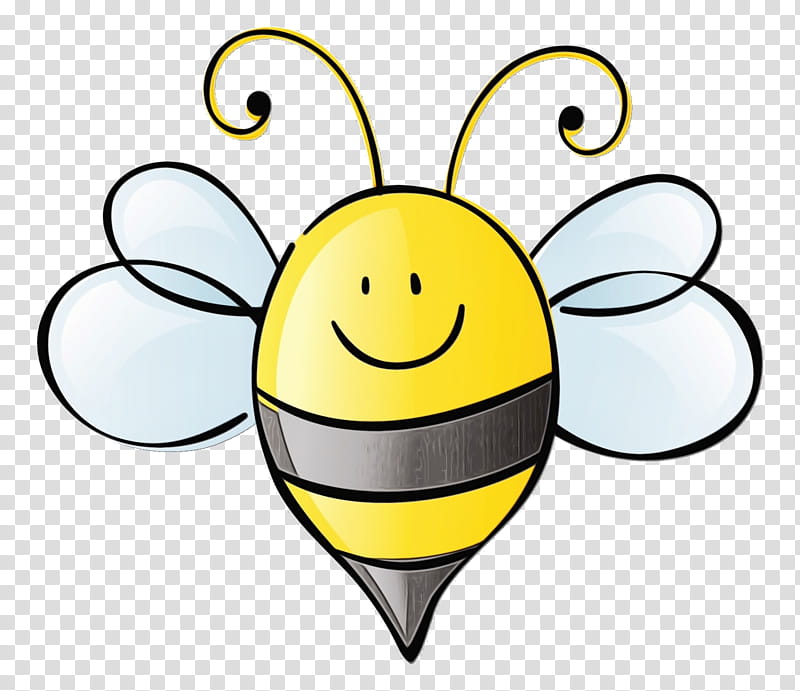 cute bee transparent background 0013