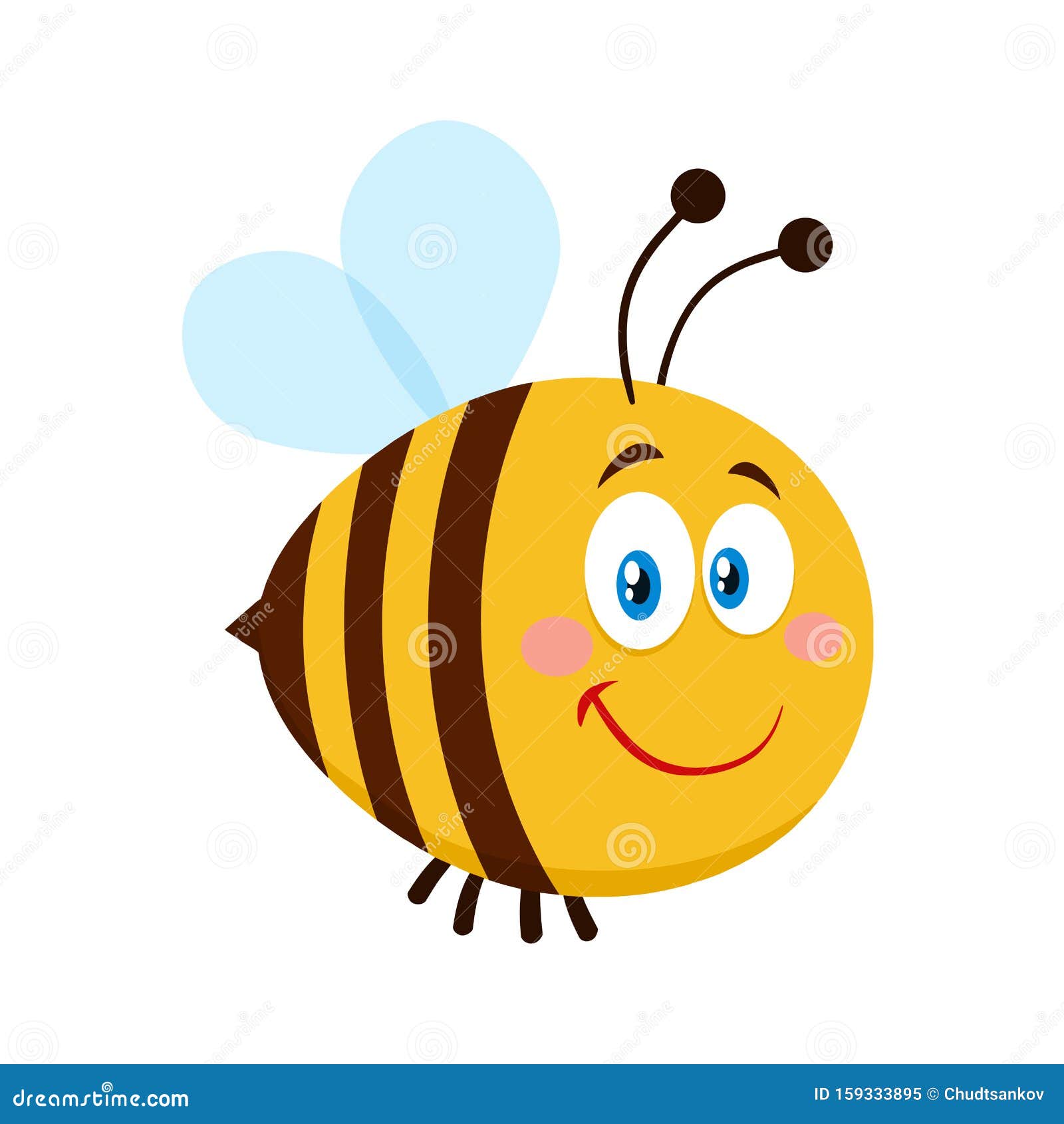 cute bee transparent background 0018