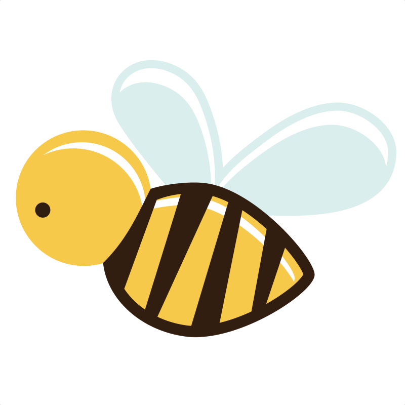 cute bee transparent background 0023