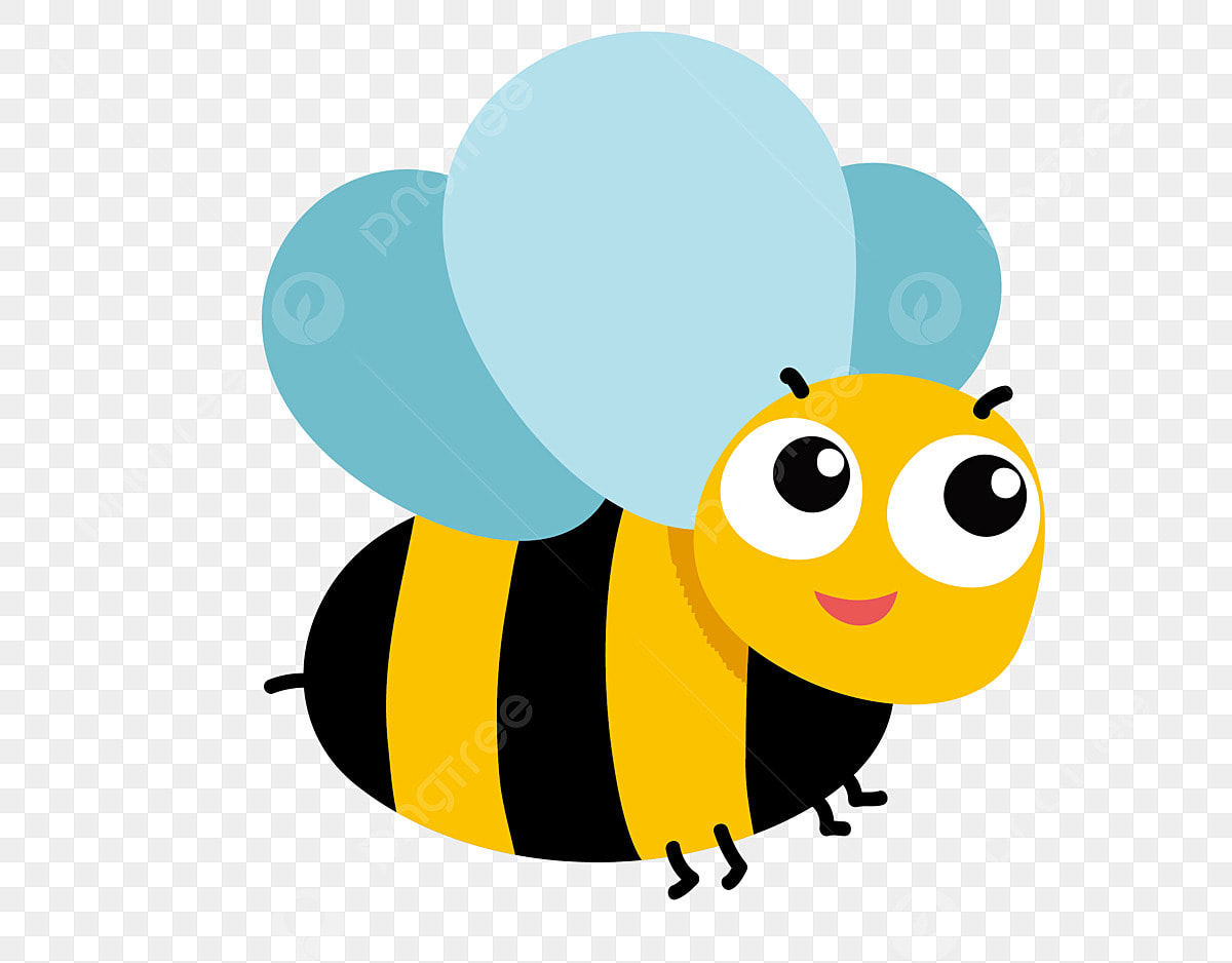 cute bee transparent background 0031