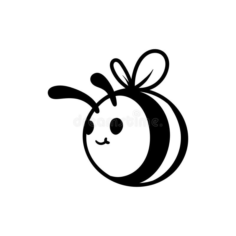 cute bee transparent background 0042