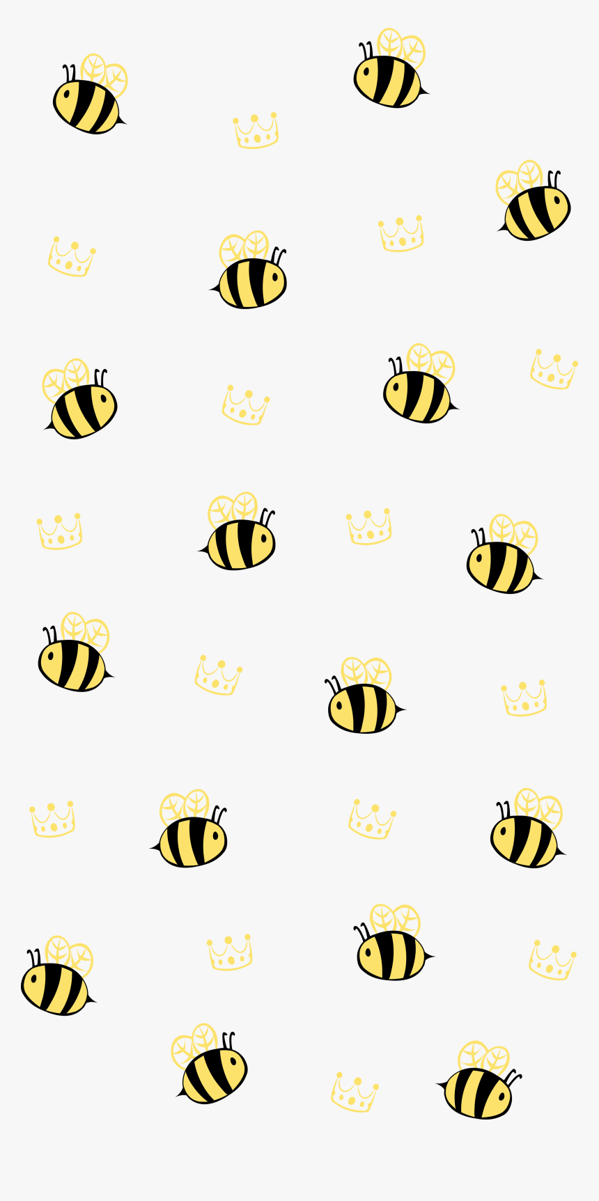 cute bee transparent background 0067