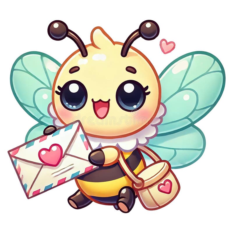 cute bee transparent background 0078