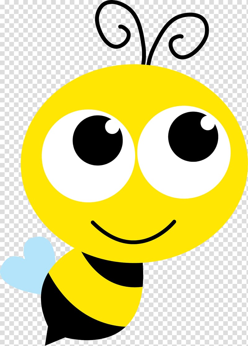 cute bee transparent background 0080