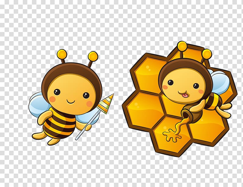 cute bee transparent background 0091