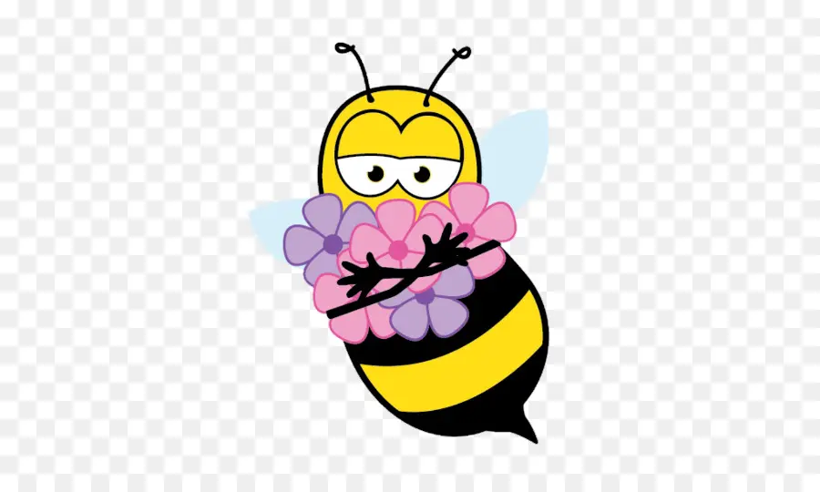 cute bee transparent background 0098