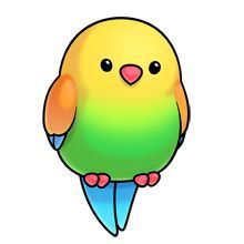 cute bird background 0068