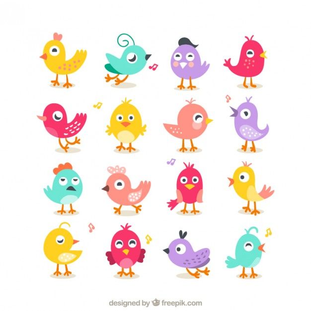 cute bird background 0071