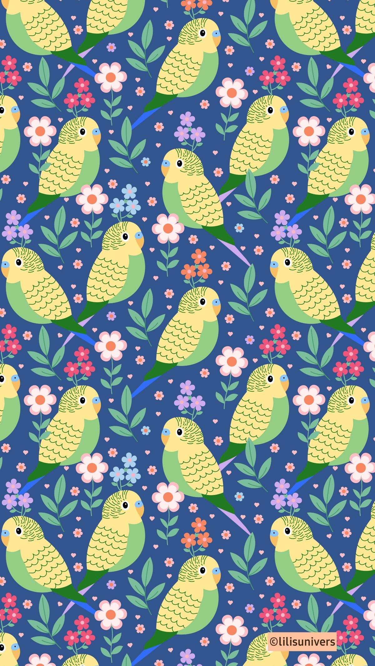 cute bird background 0087