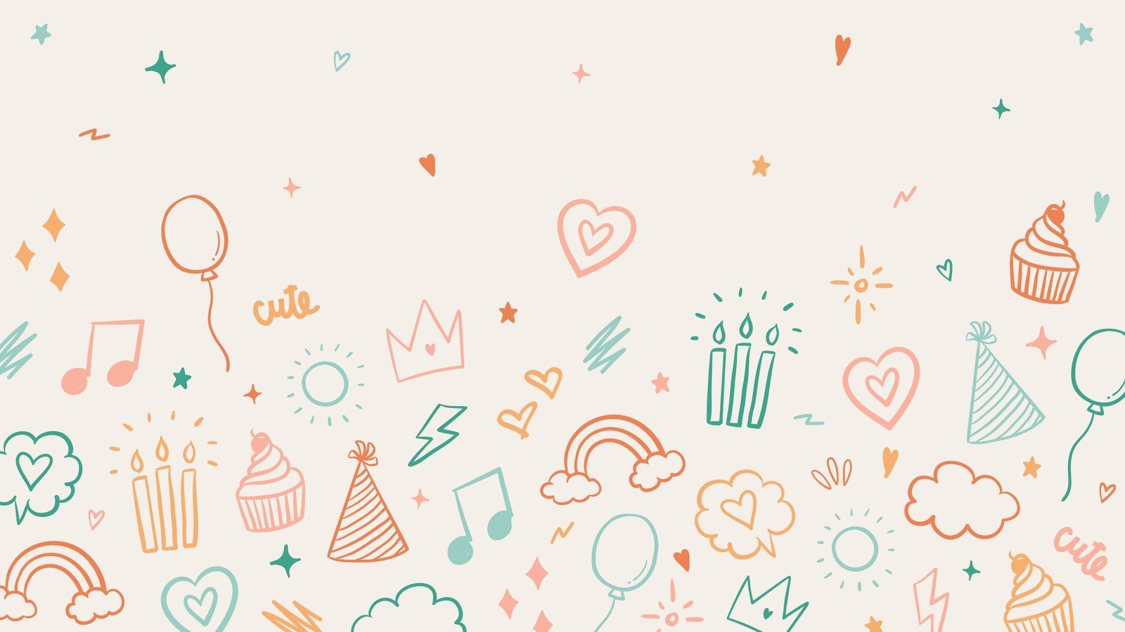 cute Birthday backgrounds 0036