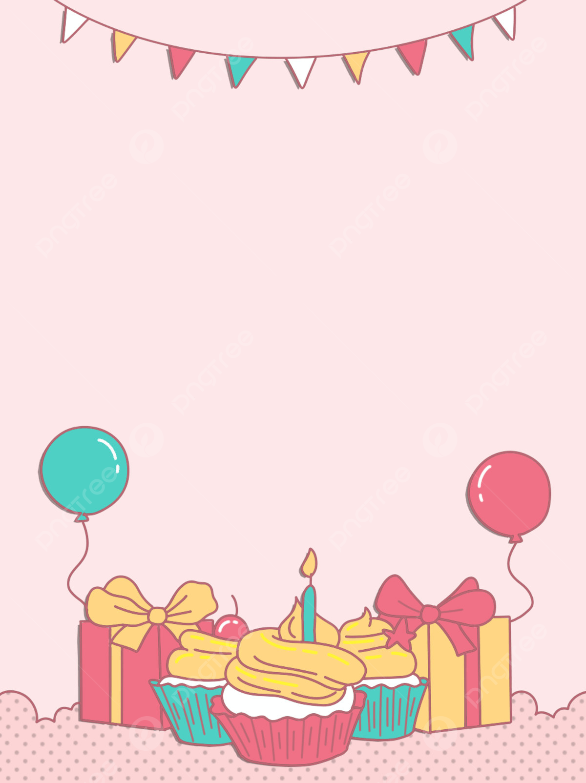 cute Birthday backgrounds 0044